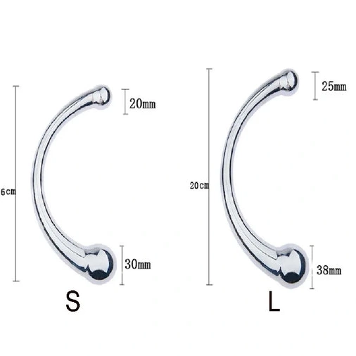 Ended 5858 Elegant Stainless Anal Steel Double Hook 1031